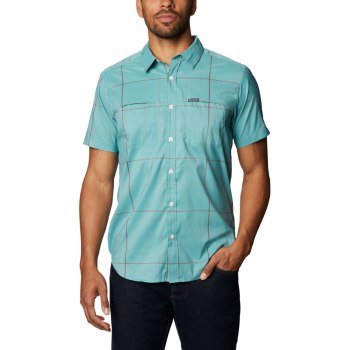 Columbia Muške Košulje - Thirty Mile Ledge Short Sleeve Bakrene | EHAQ-48520